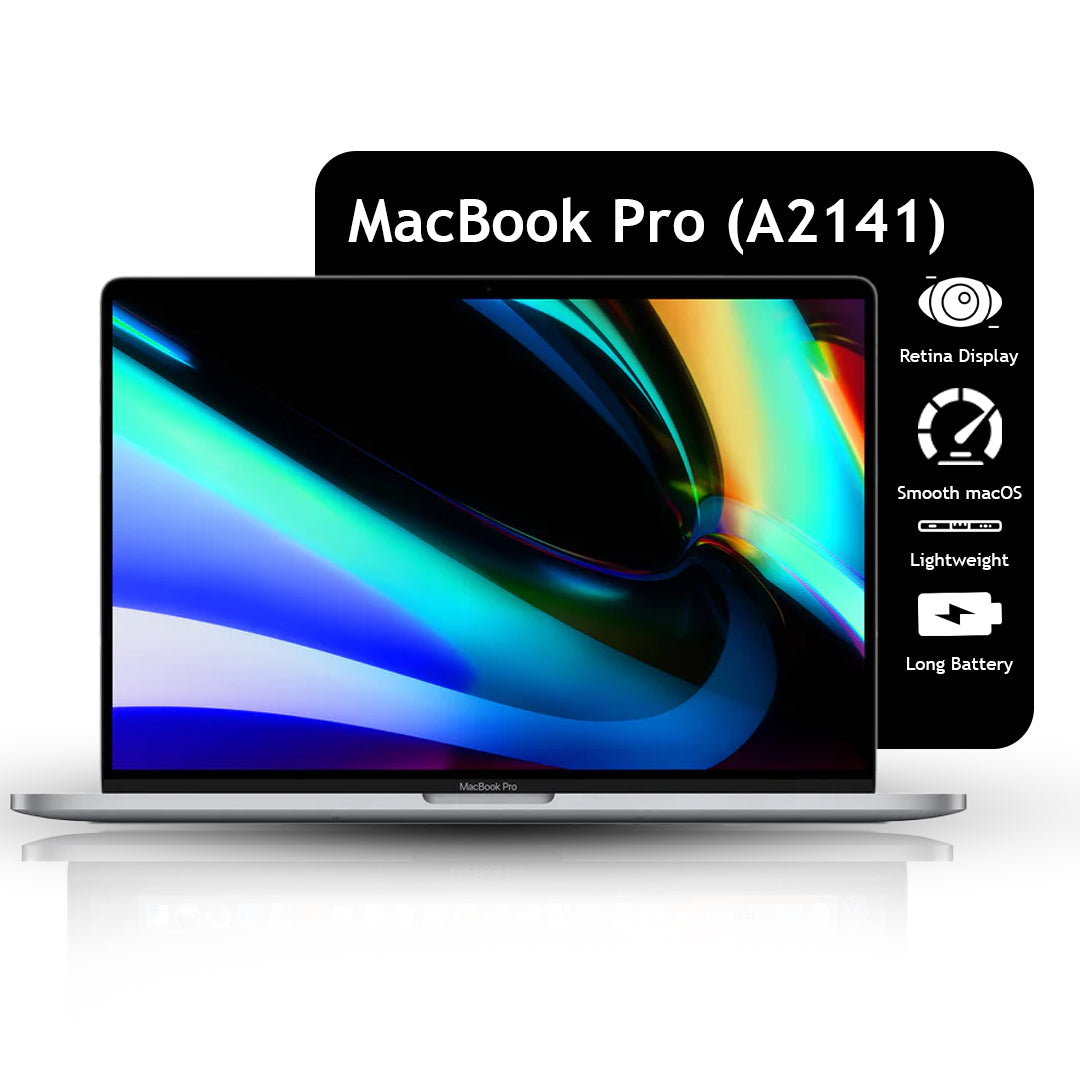Refurbished Apple MacBook Pro A2141 i7 16GB 16 Retina – EzyRefurb