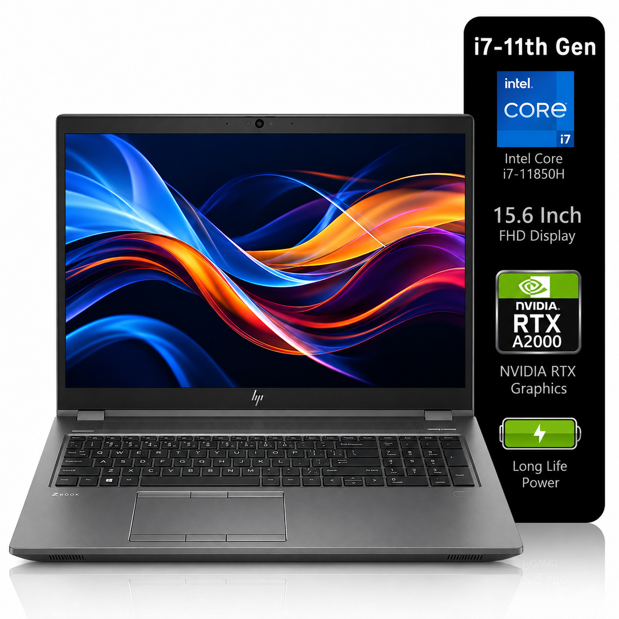 【office付】HP ZBookFury G8/i7/8GB /1512GB HP ZBook Fury 15 G8 Intel Core i7 11th Gen | 15.6 Inch FHD Windows