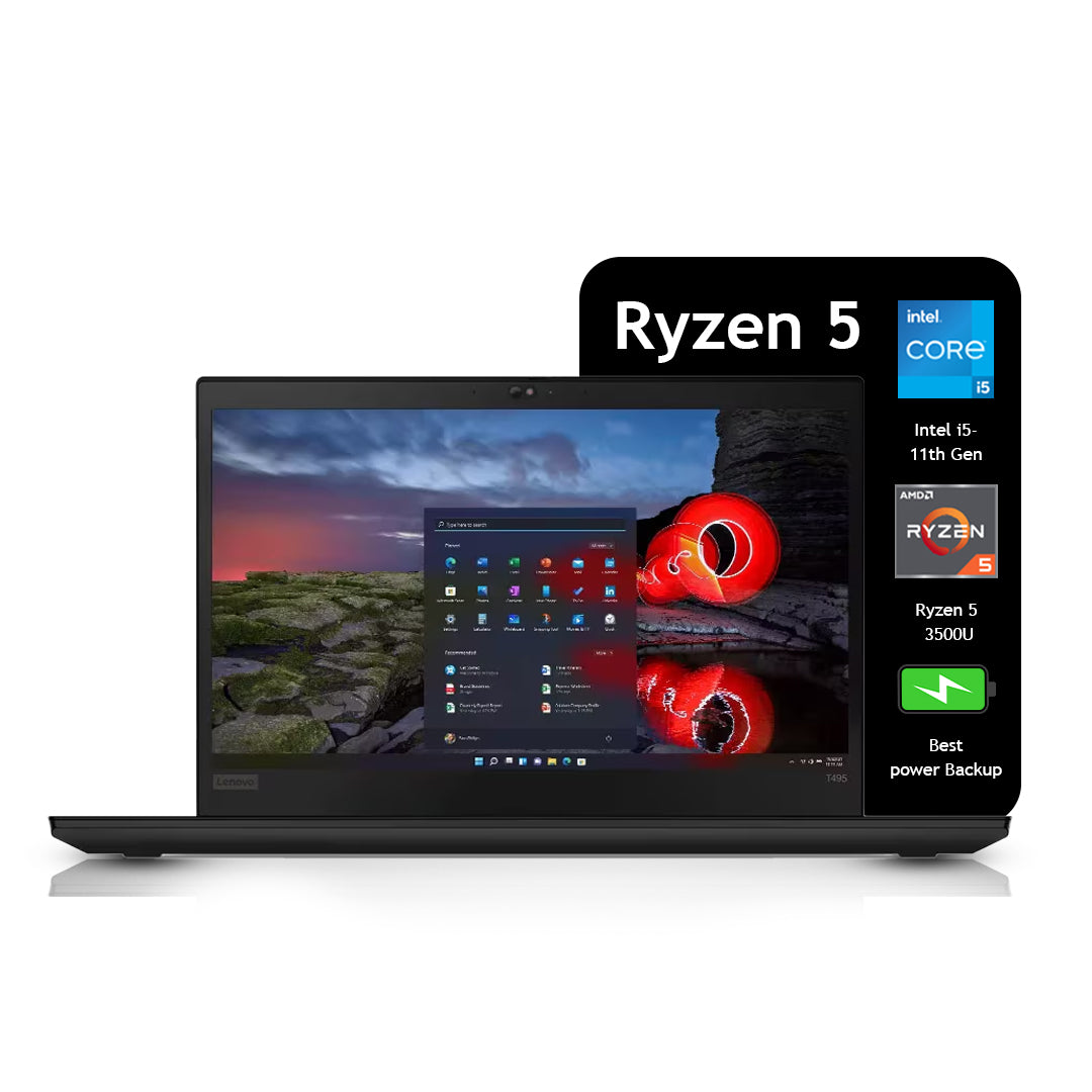 Refurbished Lenovo ThinkPad T495 Ryzen 5 Pro 14 Inch Laptop