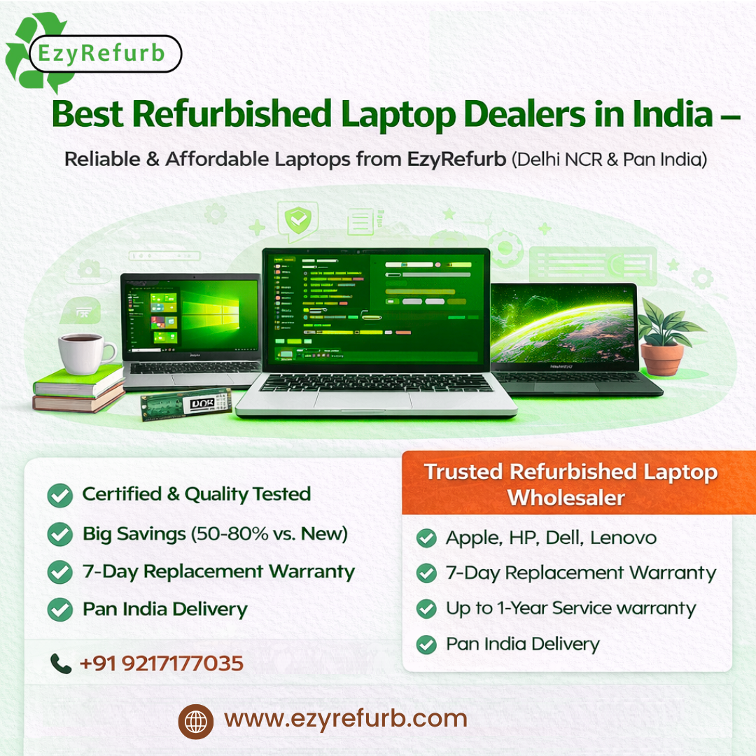 Best Refurbished Laptop Dealers in India You Can Trust