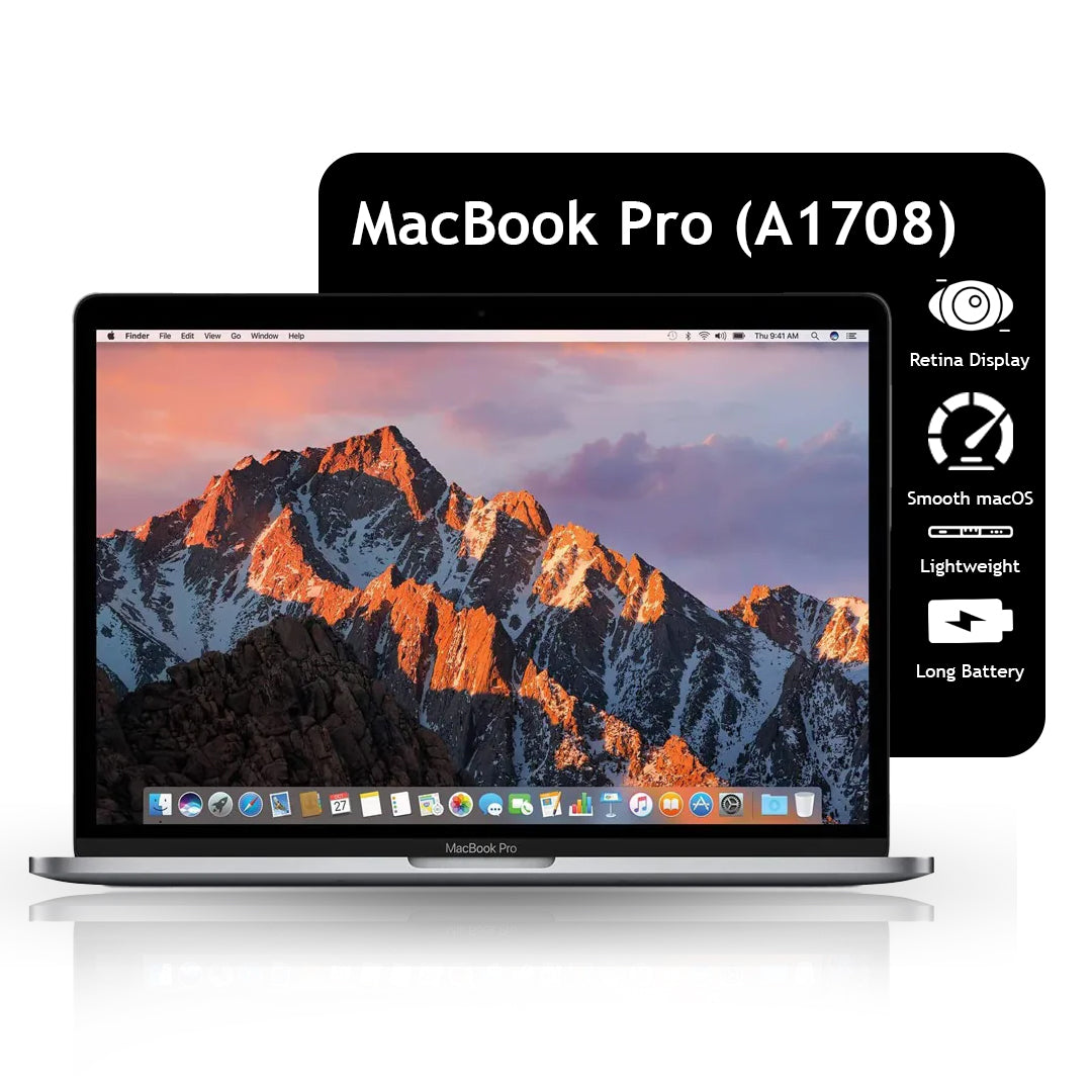 Apple MacBook Pro A1708 I5 13.3 inches Retina Display 2017 Refurbished