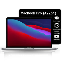 Apple macBook pro A2251 I7 16GB 13 inch Retina Display MacOS Refurbished