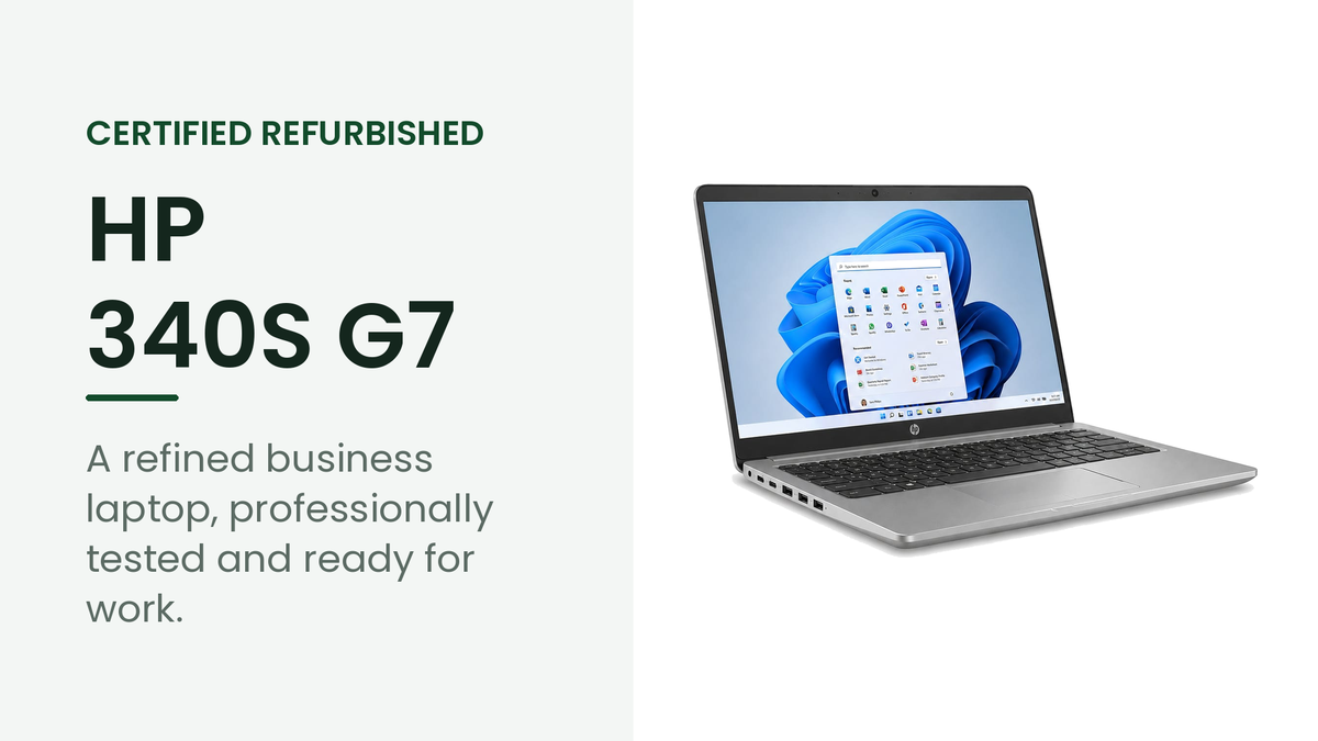 HP HP 340S G7 refurbished business laptop