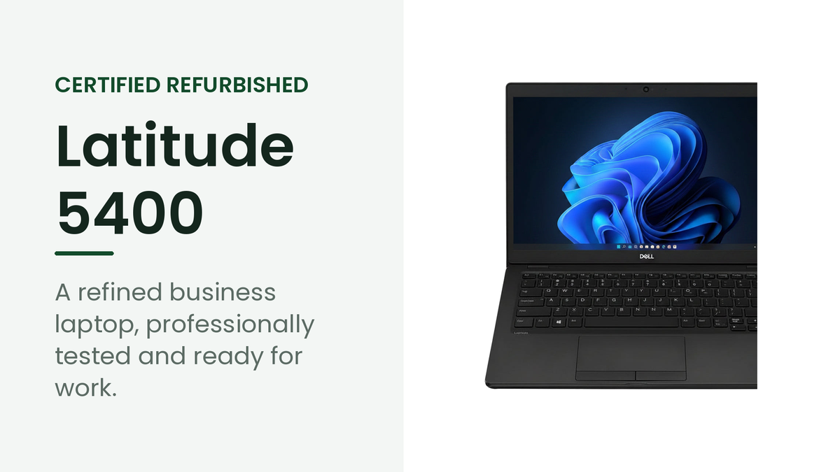 Dell Latitude 5400 refurbished business laptop