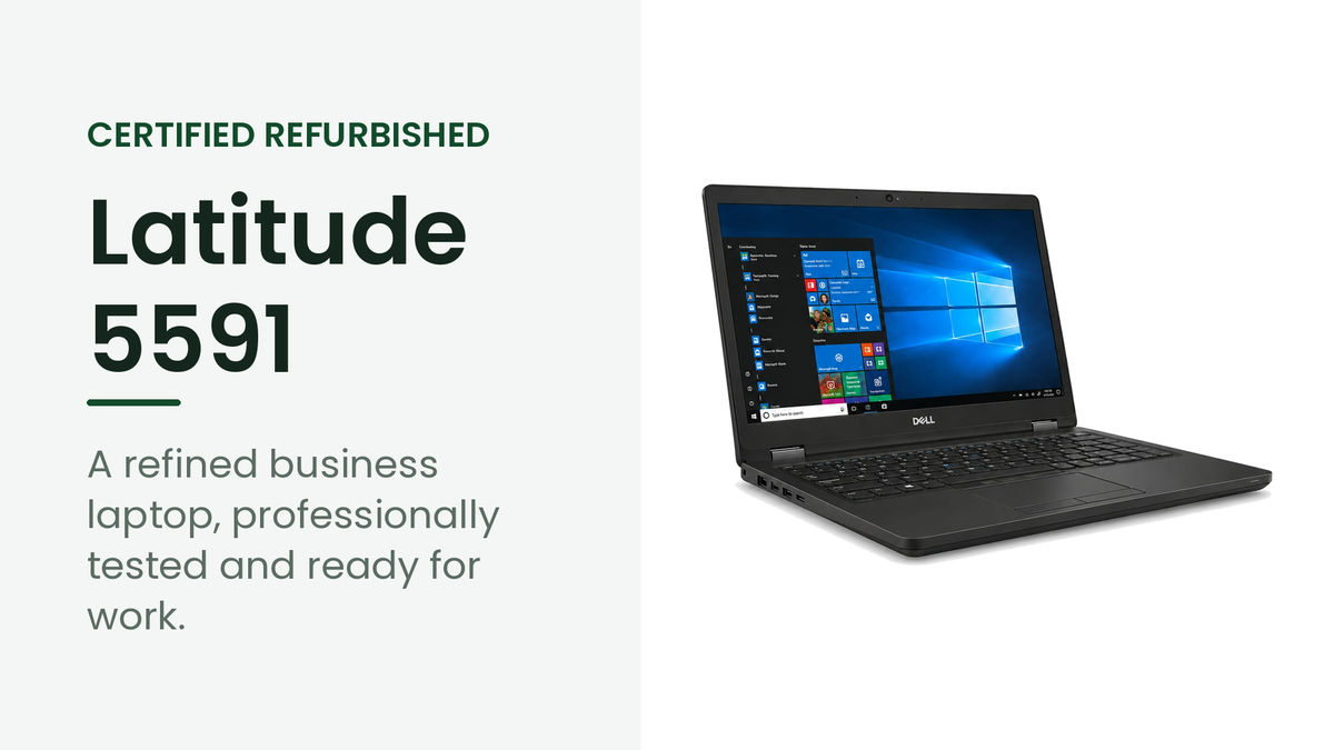 Dell Latitude 5591 refurbished business laptop
