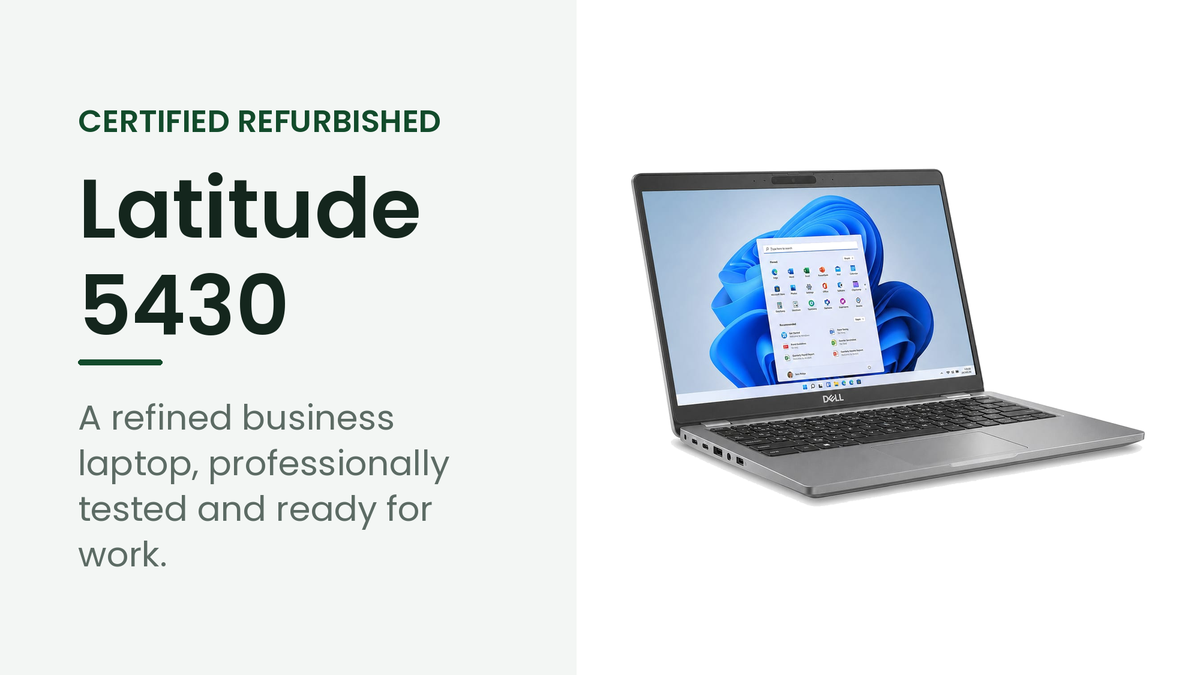 Dell Latitude 5430 refurbished business laptop