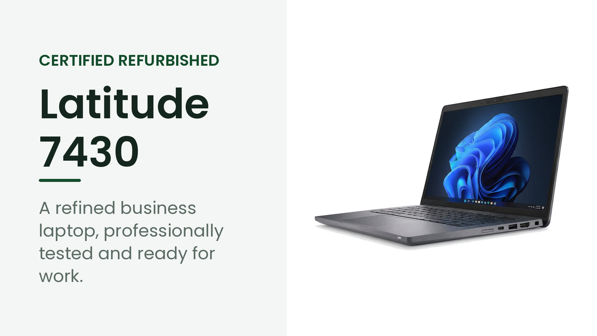 Dell Latitude 7430 refurbished business laptop