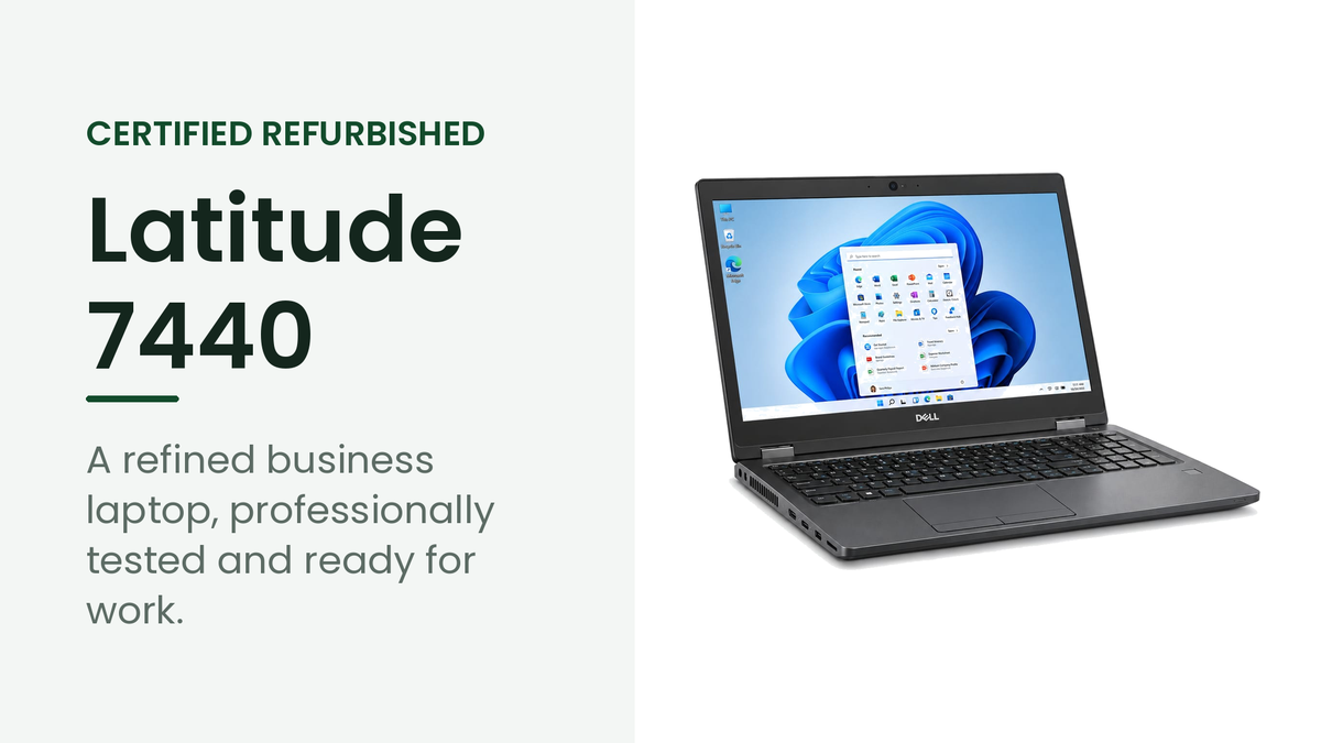 Dell Latitude 7440 refurbished business laptop