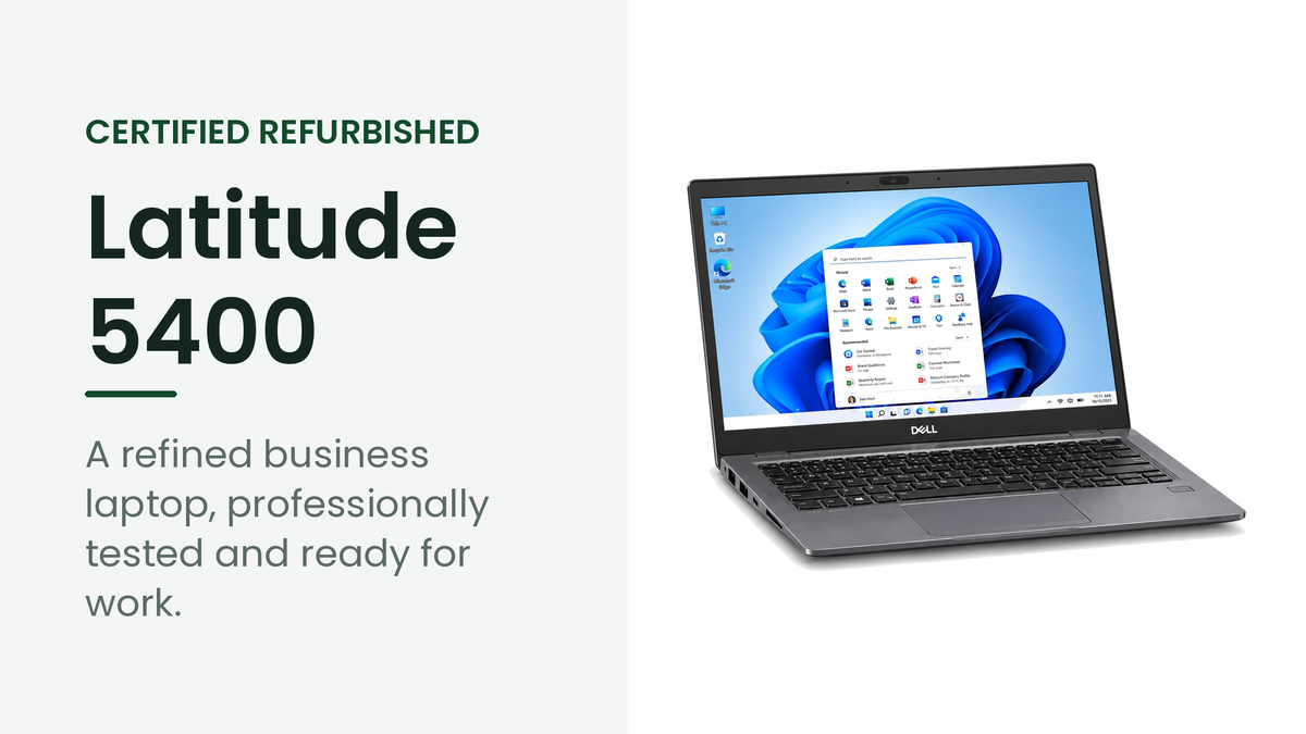 Dell Latitude 5400 refurbished business laptop
