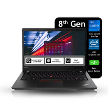 Refurbished Lenovo ThinkPad T490  i7 8th gen 14 inch FHD Display Laptop with MS Office 2016