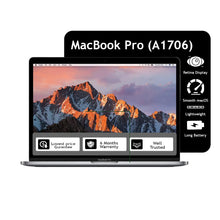 Apple MacBook Pro A1706 Intel Core i7 13.3" Retina Display Refurbished