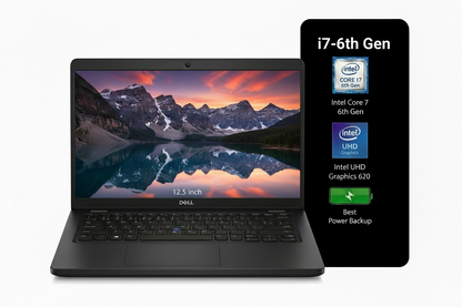 Dell Latitude 7270 Intel Core i7 6th Gen | 12.5 Inch HD Touchscreen Windows 10 Refurbished