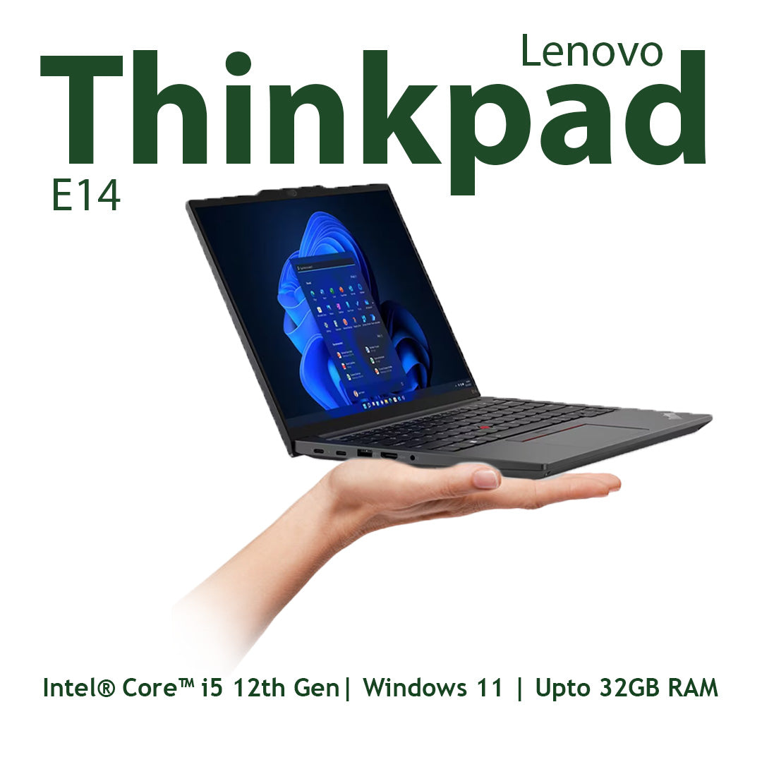 Lenovo ThinkPad E14 I5 12th gen 14 inches FHD display Refurbished