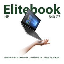 HP Elitebook 840 G7 Intel i5-10th Gen 14.0" FHD Windows 11 Refurbished Laptop