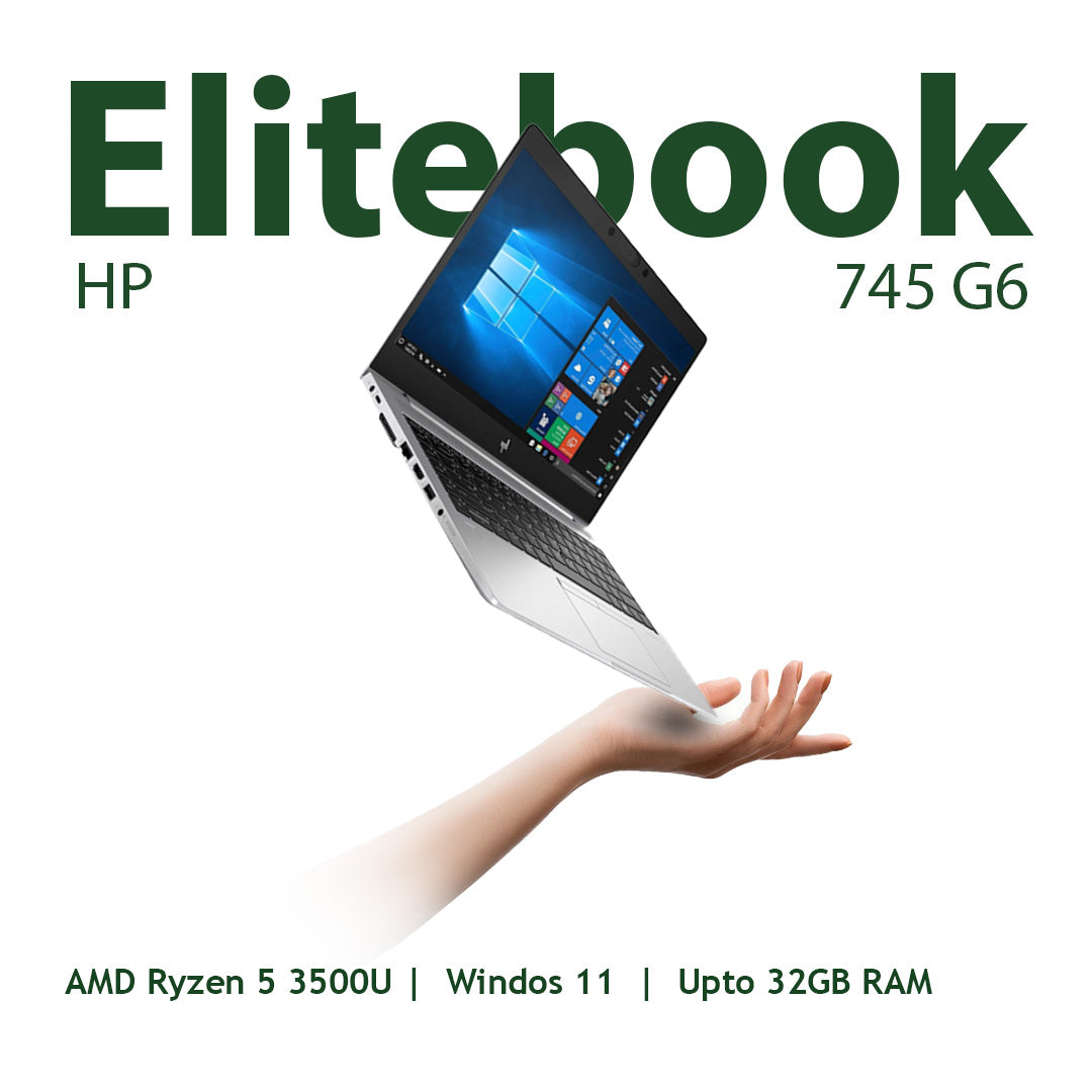 HP Elitebook 745 G6 AMD Ryzen 5-3500u 14.0 FHD Screen Refurbished