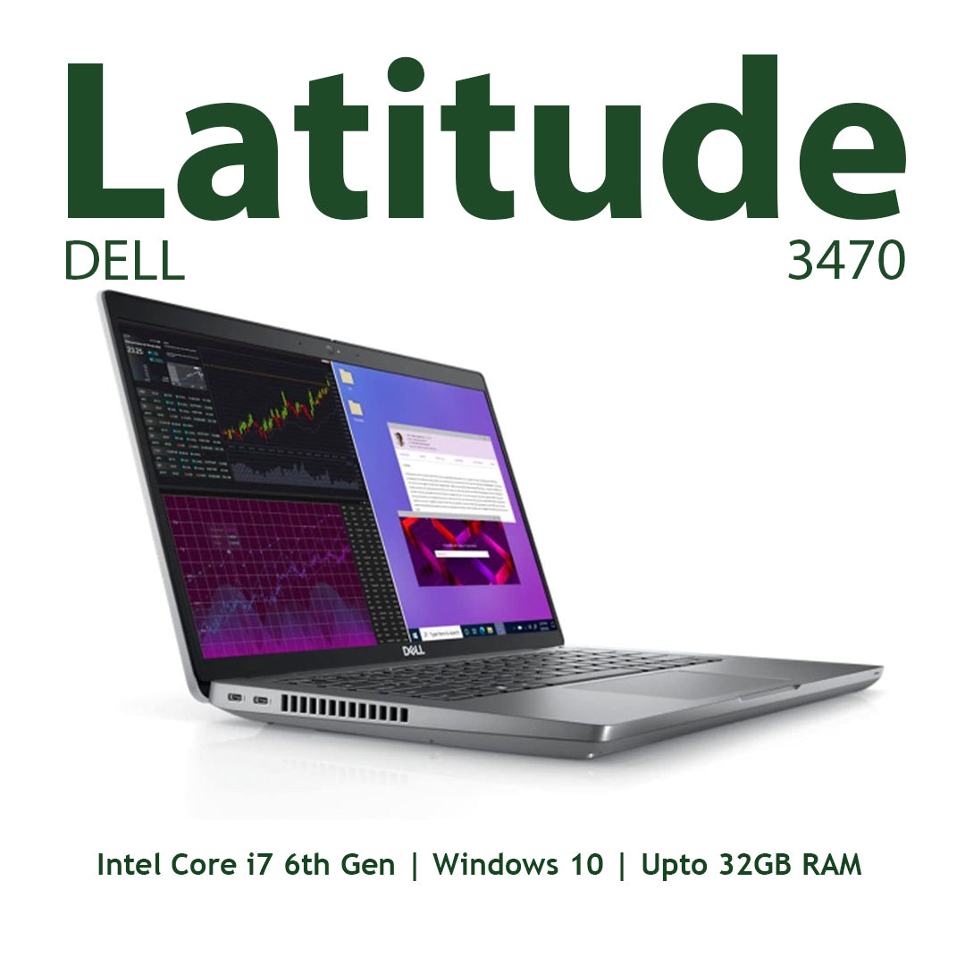 Dell Latitude 3470 i7 6th gen | 14 inch display (Refurbished)