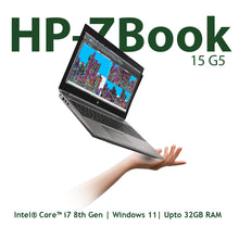 Refurbished HP Zbook 15 G5 i7 8th gen 15.6 inch FHD display Nvidia Graphics P1000 workstation Laptop with MS Office