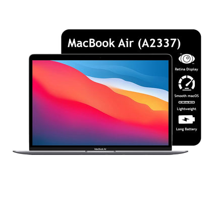 Apple MacBook Air A2337 - Apple M1 chip, 13.3-inch Retina Display Refurbished