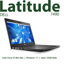 Dell Latitude 7490 i5 8th gen 14 inch HD display Refurbished
