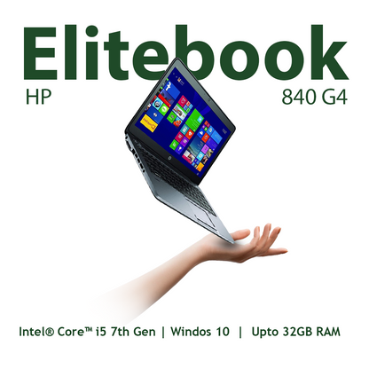 HP EliteBook 840 G4 Laptop – i5 7th Gen, 14" FHD, Refurbished