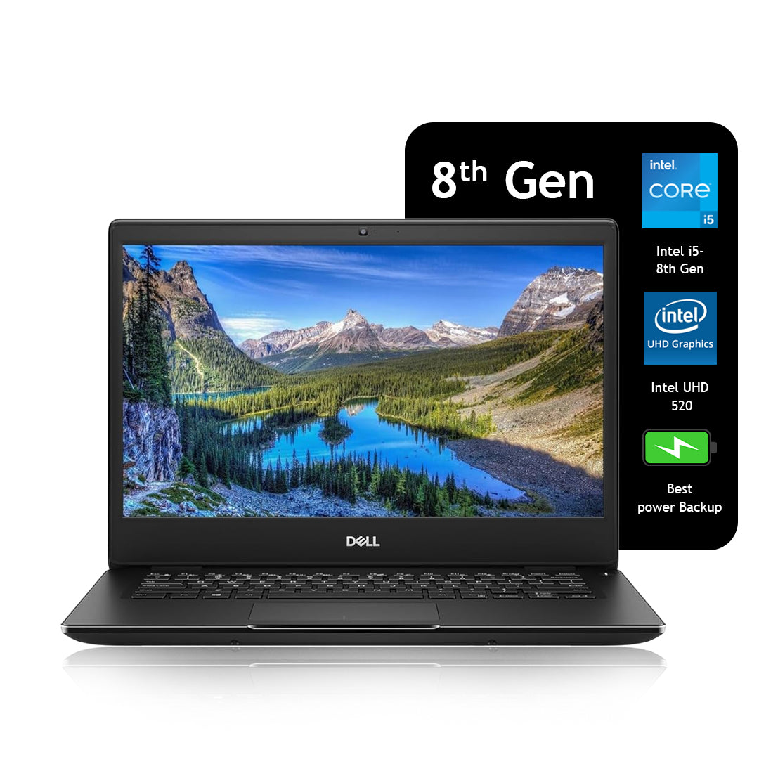 Dell Latitude 3400 intel core i5 8th gen 14 inches display  (Refurbished)