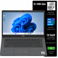 Dell Latitude 3410 Intel Core i5 10th Gen | 14 Inch FHD Windows 11 Refurbished