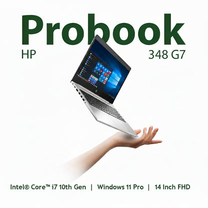 HP 348 G7 Intel Core i7 10th Gen | 14 Inch FHD Windows 11 Pro Refurbished