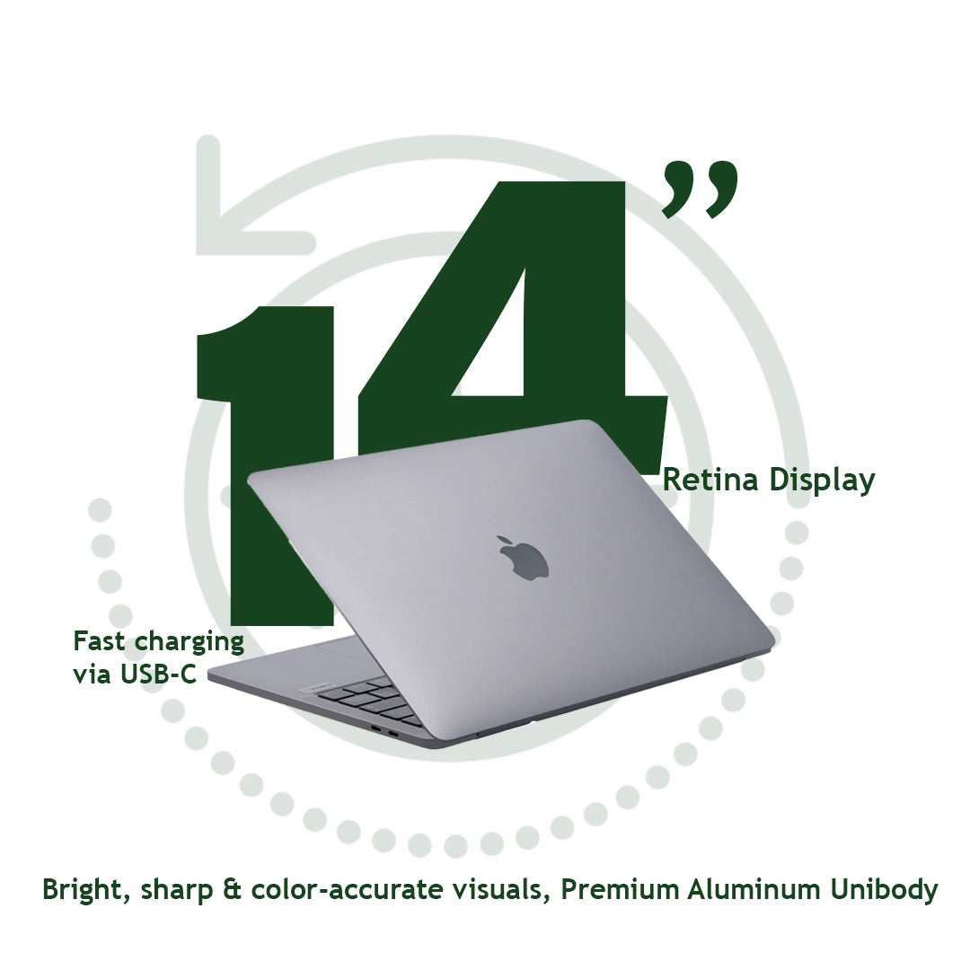 Apple MacBook Pro A2442 Apple M1 Pro | 14 Inch Retina Display macOS Refurbished