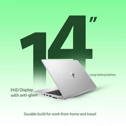 HP EliteBook 840 G6 | Intel i5 8th Gen | 14" HD | Windows 11 Pro | Refurbished