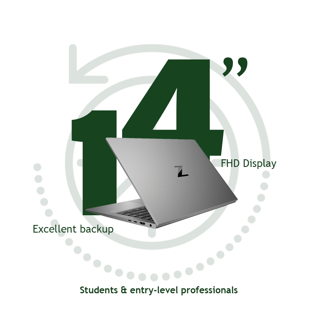 HP ZBook Firefly 14 G8 Intel i7-11th Gen Touchscreen Refurbished