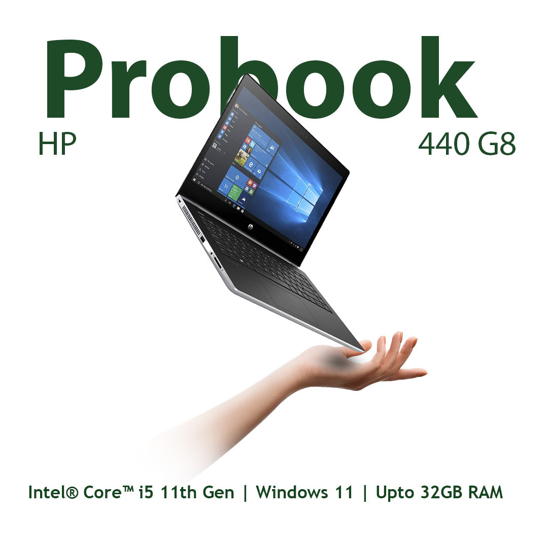 HP ProBook 440 G8 Notebook PC i5 11th Gen 14 FHD Display Laptop Refurbished