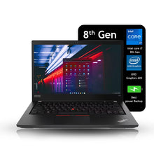 Lenovo ThinkPad T490 Touchscreen i7 8th gen 14 inch FHD Display Laptop Refurbished