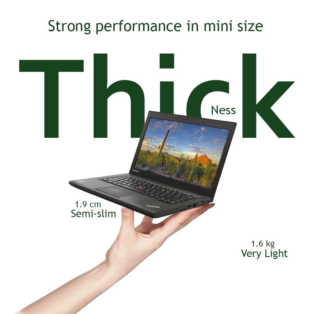 Lenovo ThinkPad L450  Intel Core i5 5th Gen 14 inch HD Display Refurbished