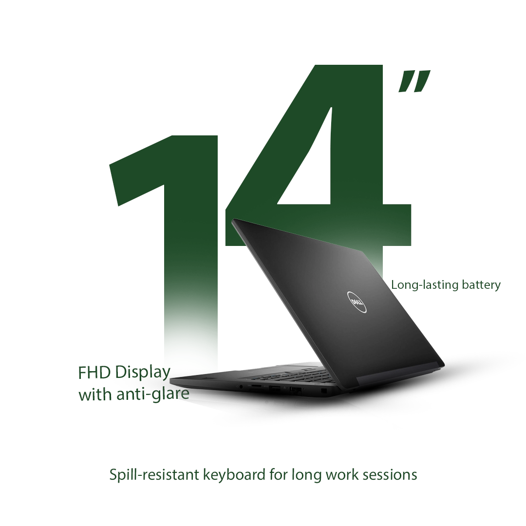 Dell Latitude 7490 i7 8th gen 14 inch FHD display Refurbished