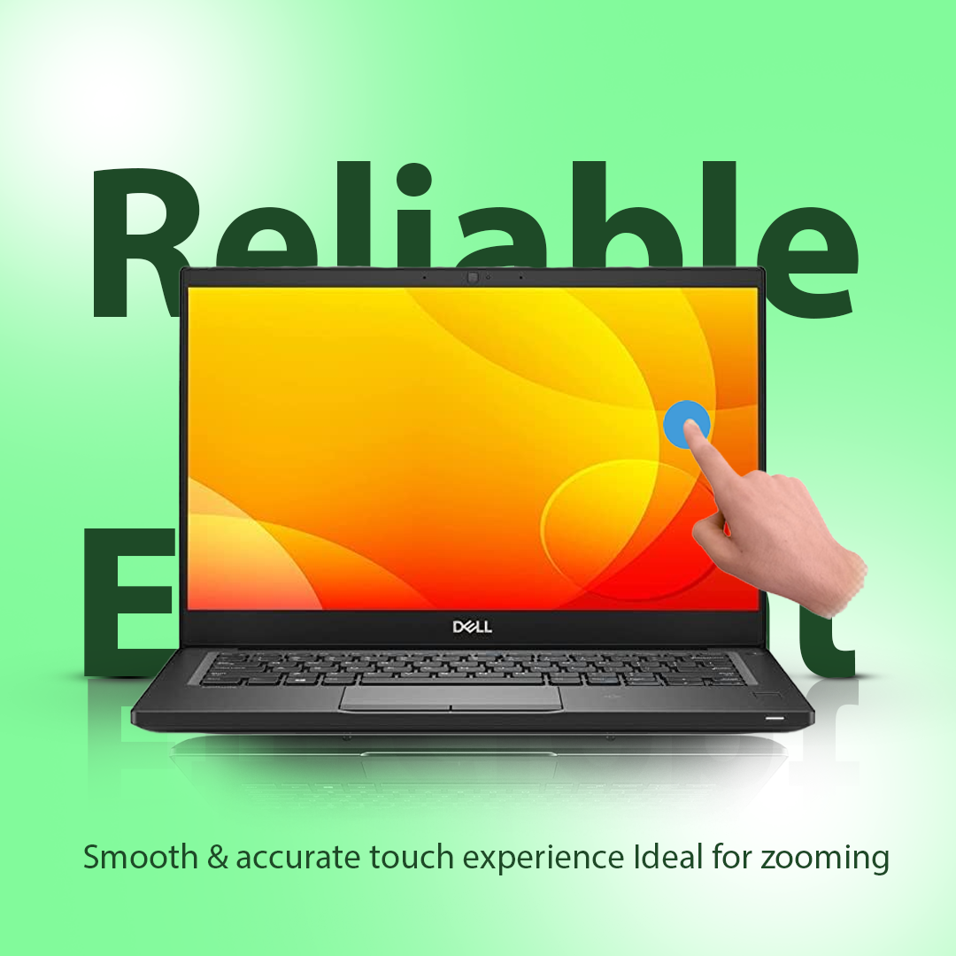 Dell Latitude 7390 Intel core i5 8th gen 13.3 inches FHD touchscreen display Refurbished