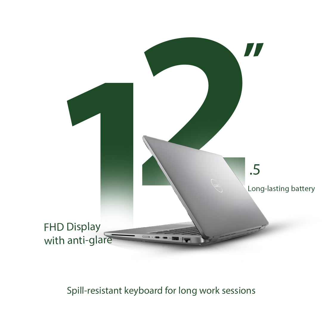 Dell Latitude 5280 Intel core i5 7th gen 12.5 inch FHD touchscreen display Refurbished