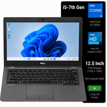 Dell Latitude 5280 Intel Core i5 7th Gen | 12.5 Inch FHD Touchscreen Windows 10 Refurbished