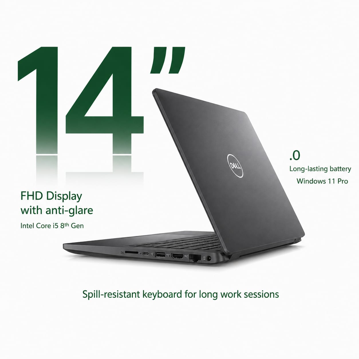 Dell Latitude 5400 Intel Core i5 8th Gen | 14 Inch Windows 11 Refurbished