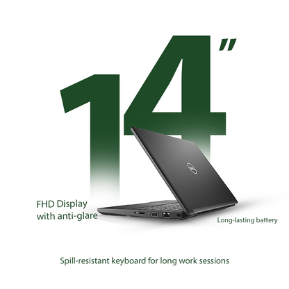 Refurbished Dell Latitude 5480 Intel core i7 8th gen 14 inch FHD display
