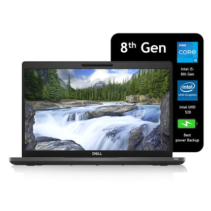 Dell Latitude 5490 Intel core i5 8th Gen 14 FHD Screen Laptop Refurbished