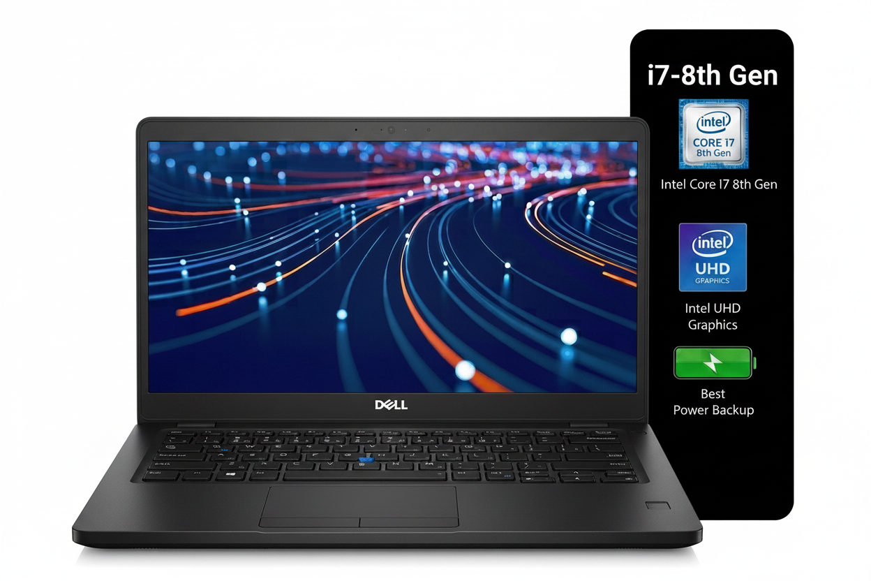 Dell Latitude 5490 Intel Core i7 8th Gen | 14 Inch FHD Windows 11 Refurbished