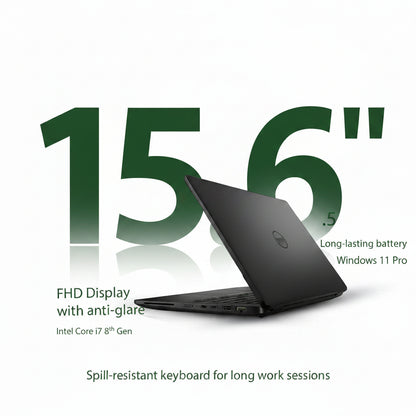Dell Latitude 5491 Intel Core i7 8th Gen (i7-8850H High Performance H series CPU) | 14 Inch FHD Windows 11 Pro Refurbished