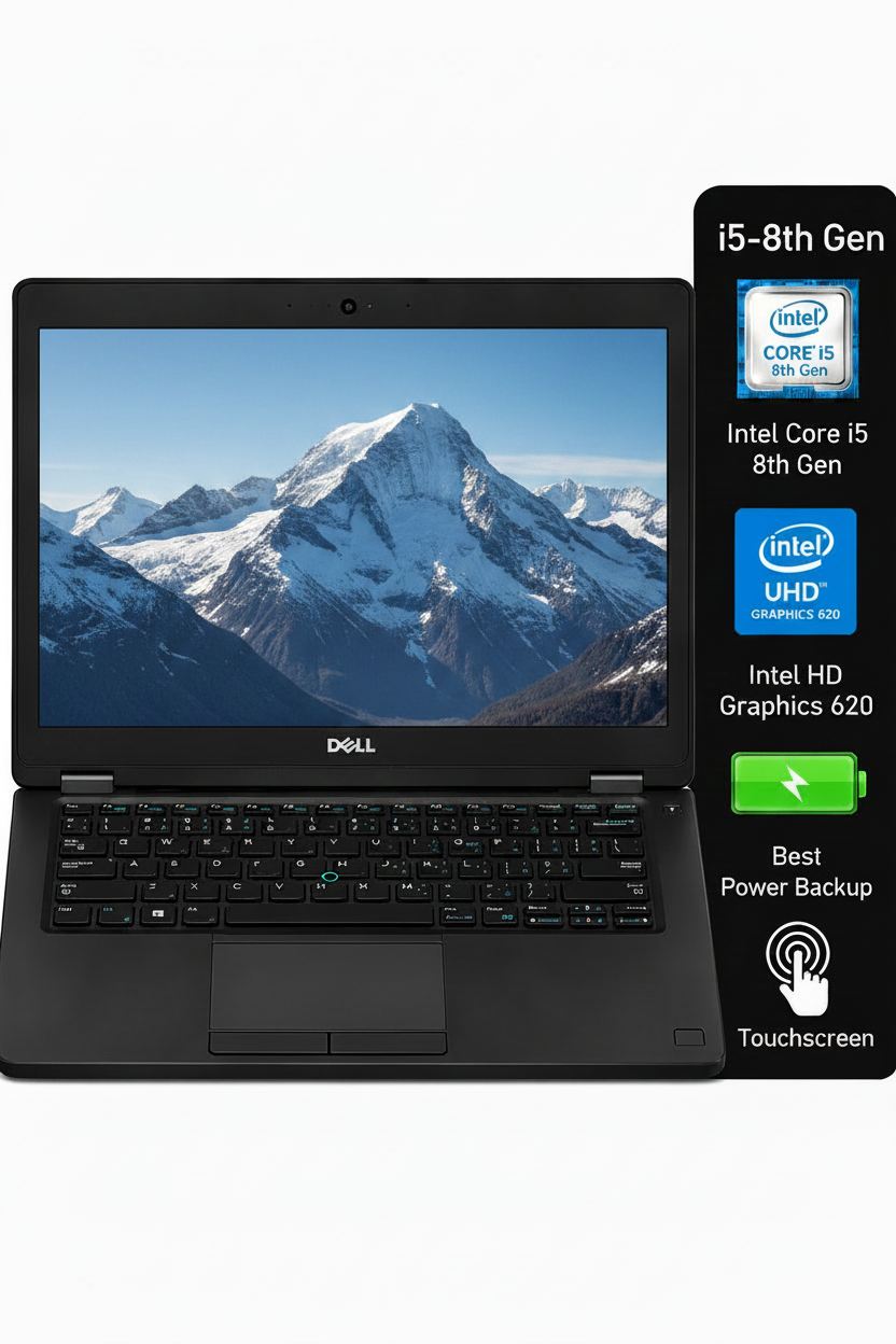 Dell Latitude 7490 Intel Core i5 8th Gen | 14 Inch FHD Touchscreen Windows 11 Refurbished