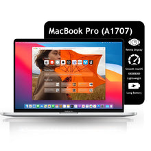 Apple Macbook Pro A1707 i7 Big Sur OS 16GB RAM Refurbished