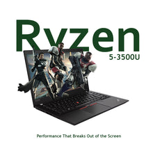 Lenovo ThinkPad T495 AMD Ryzen 5 PRO 14 HD Display Gaming Laptop Windows 11 with MS Office- Refurbished