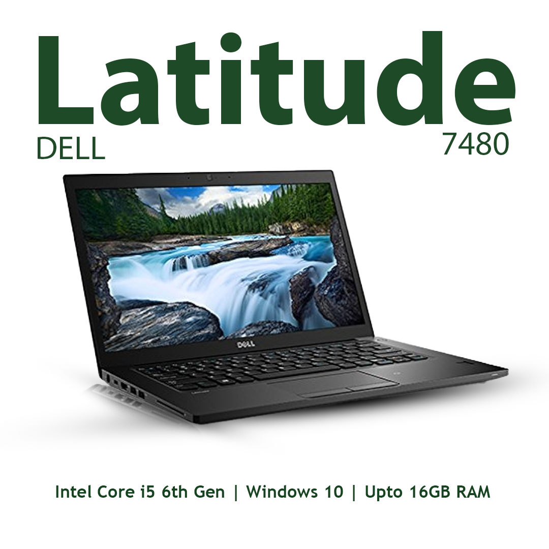 Dell Latitude 7480 i5 6th gen 14 inch FHD display Refurbished