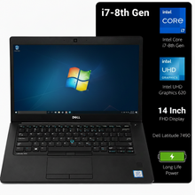 Dell Latitude 7490 Intel Core i7 8th Gen | 14 Inch FHD Windows 10 Refurbished