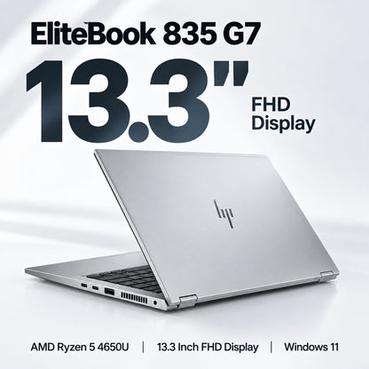 HP EliteBook 835 G7 AMD Ryzen 5 4650U | 13.3 Inch FHD Windows 11 Refurbished