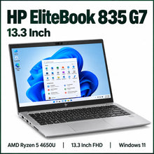 HP EliteBook 835 G7 AMD Ryzen 5 4650U | 13.3 Inch FHD Windows 11 Refurbished