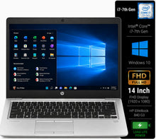 HP EliteBook 840 G3 Intel Core i7 7th Gen | 14 Inch FHD Windows 10 Refurbished